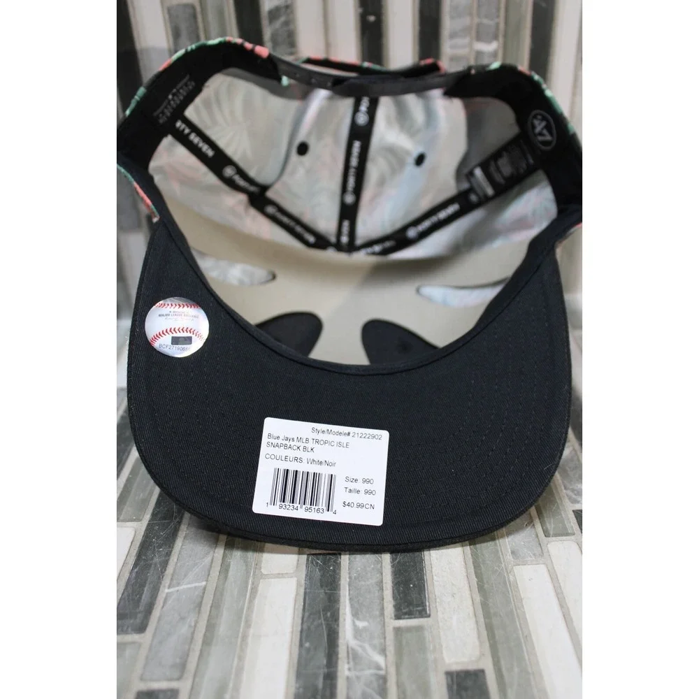 '47 Captain Snapback Hat Toronto Blue Jays Tropical Theme‎ Island Adjsutable